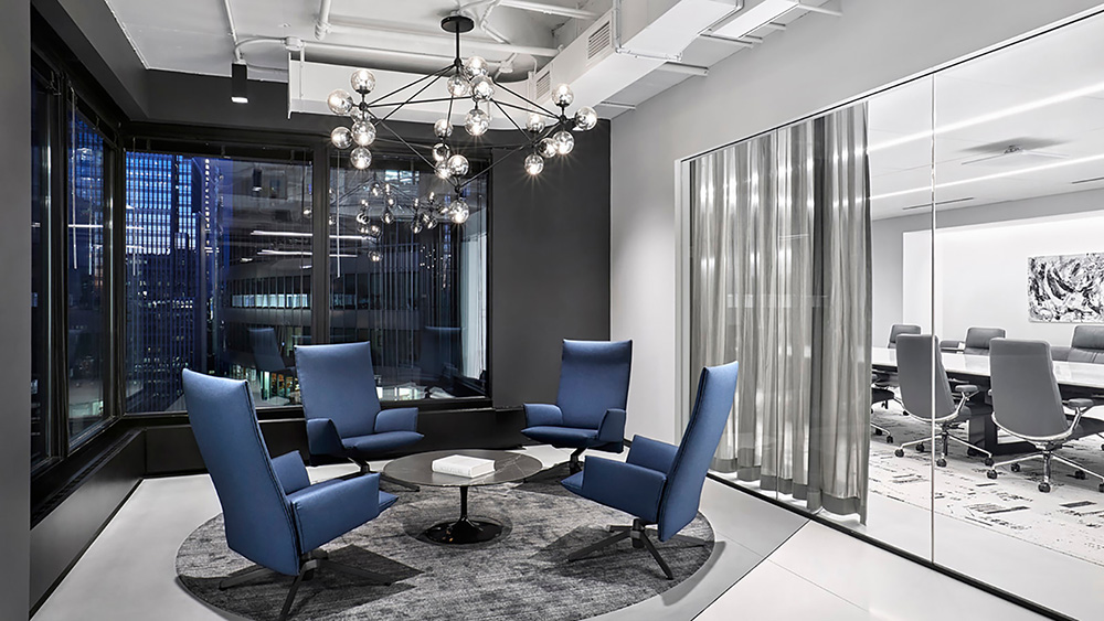 点击浏览大图 黑白摩登 RSM国际会计公司芝加哥总部设计欣赏