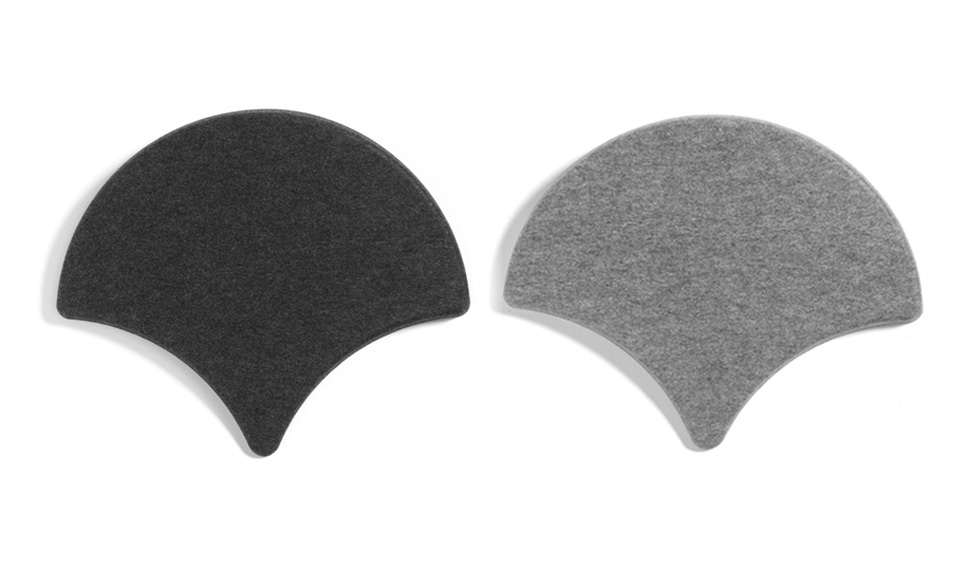 迷人的银杏叶声学吸音板 带来一室绚丽美景