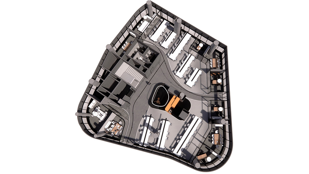 点击浏览大图 无限可能的世界 某影视公司北京办公室设计欣赏