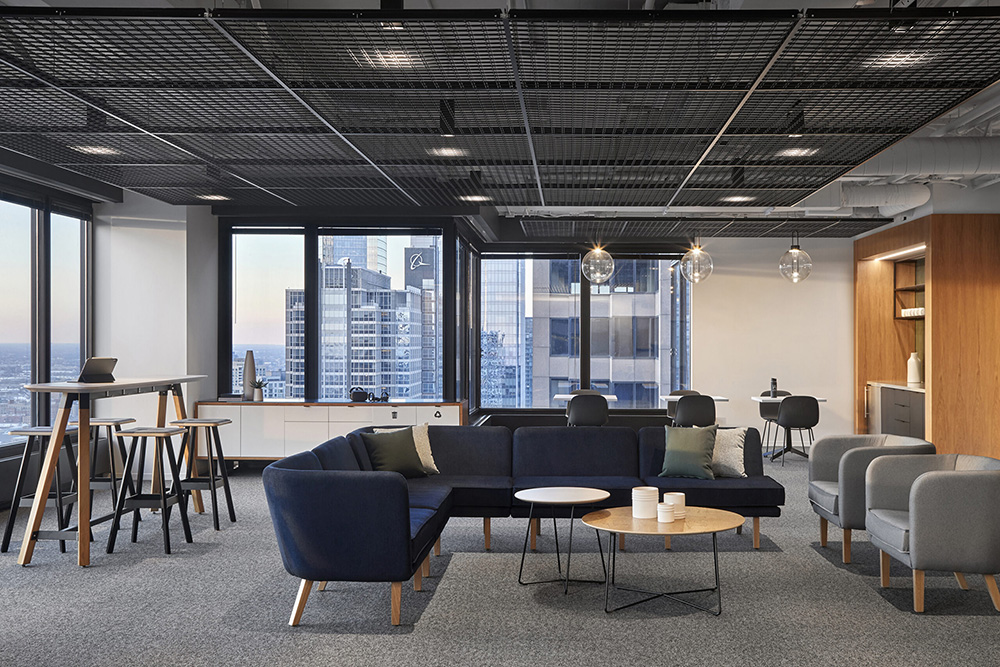 点击浏览大图 黑白摩登 RSM国际会计公司芝加哥总部设计欣赏