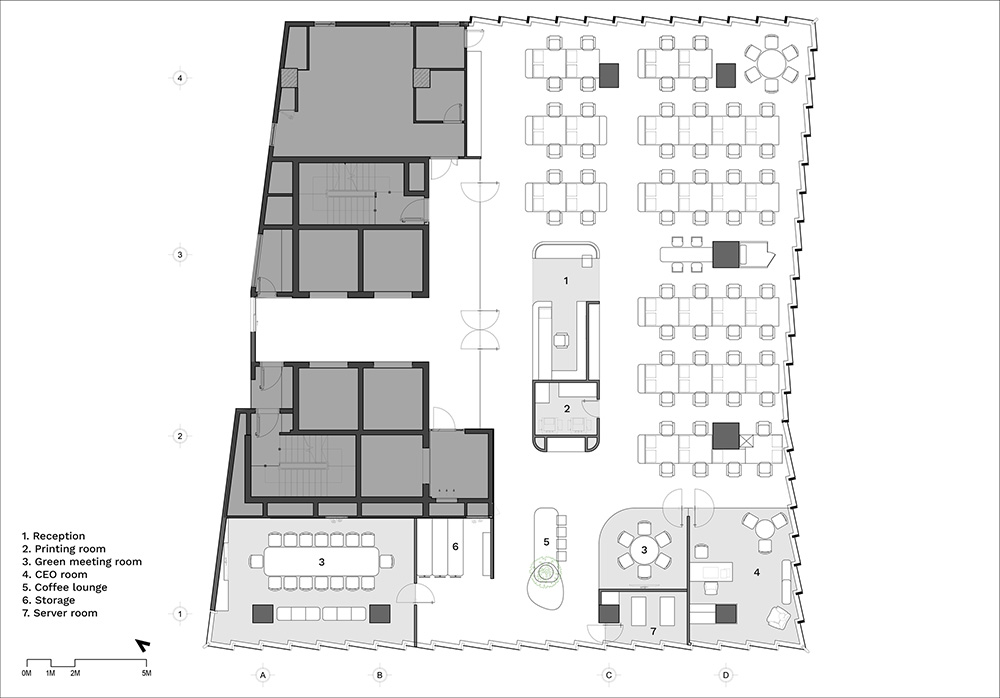 成就更好的自己 室内设计与工程公司BOHO Décor办公设计欣赏