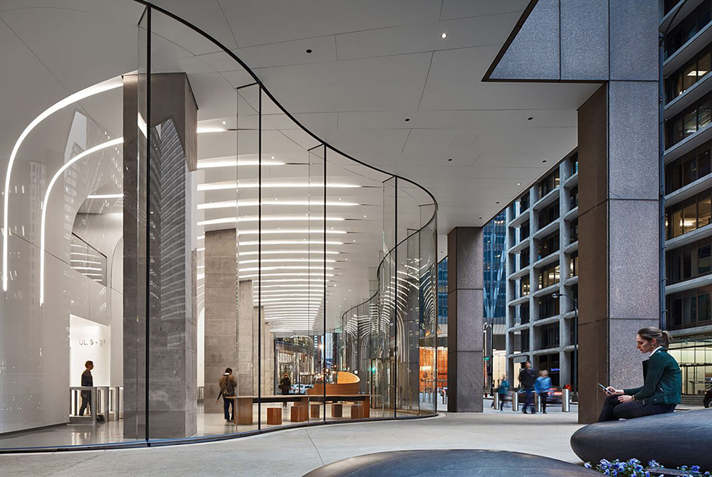 点击浏览大图 黑白摩登 RSM国际会计公司芝加哥总部设计欣赏