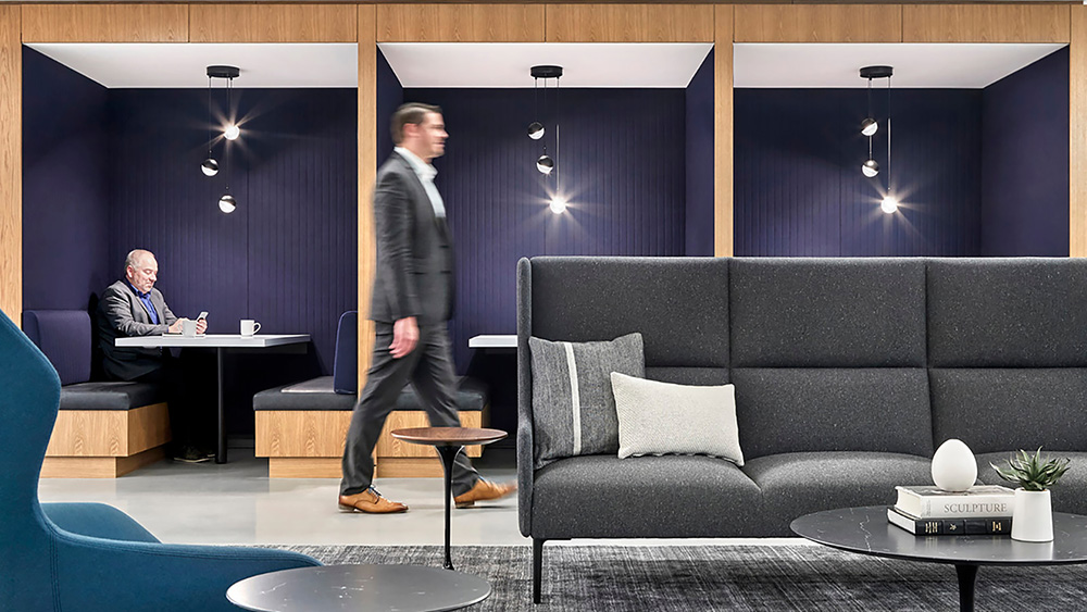 点击浏览大图 黑白摩登 RSM国际会计公司芝加哥总部设计欣赏