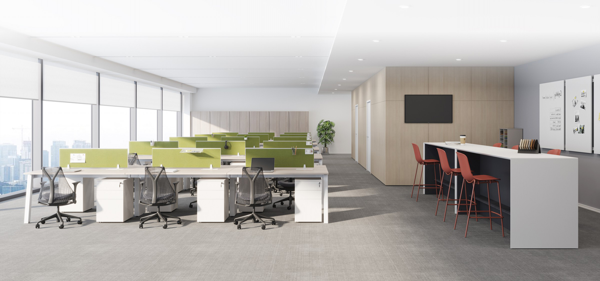 杭州办公家具公司展示